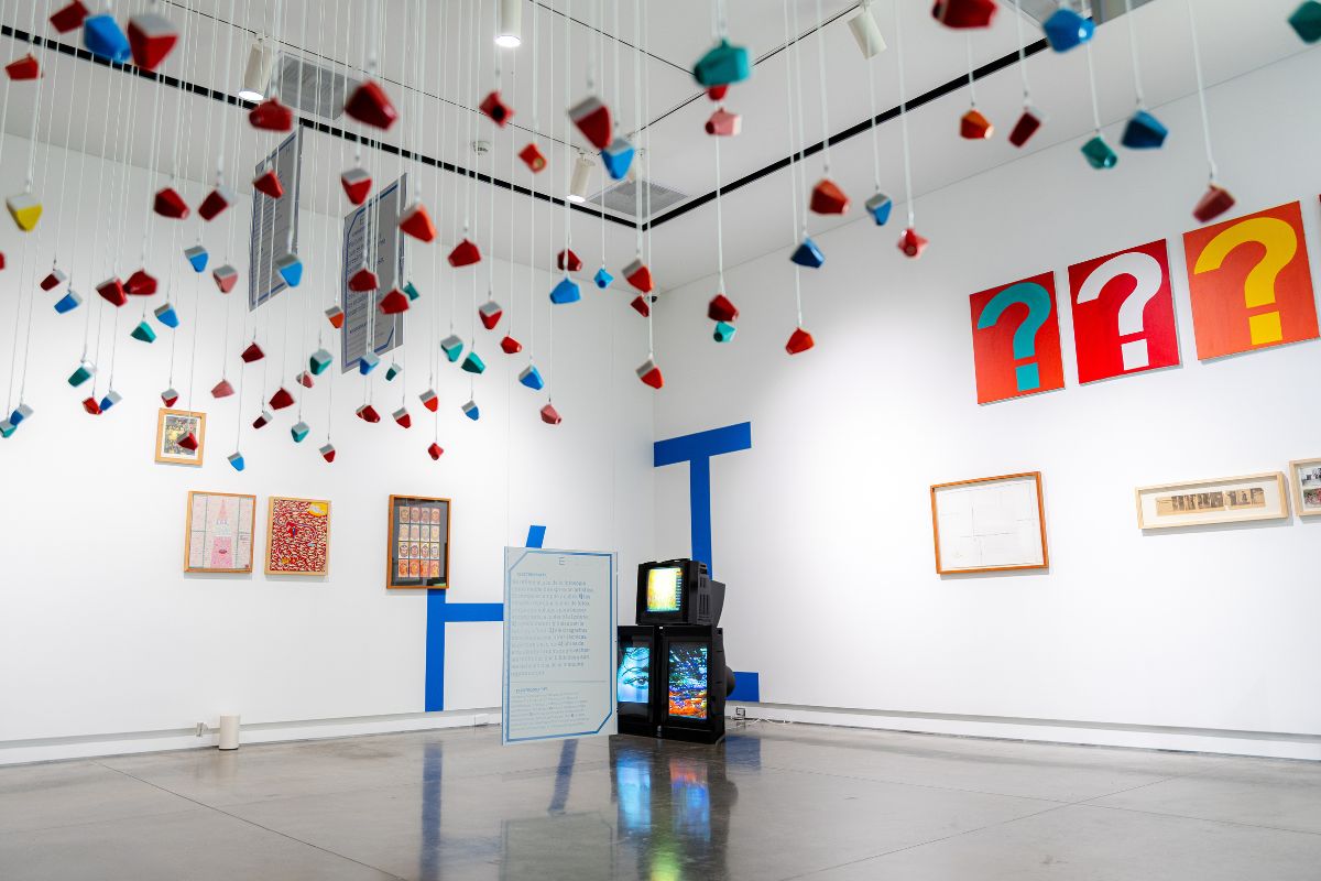 Photography of the exhibition Open Signal: Languages of Contemporary Art