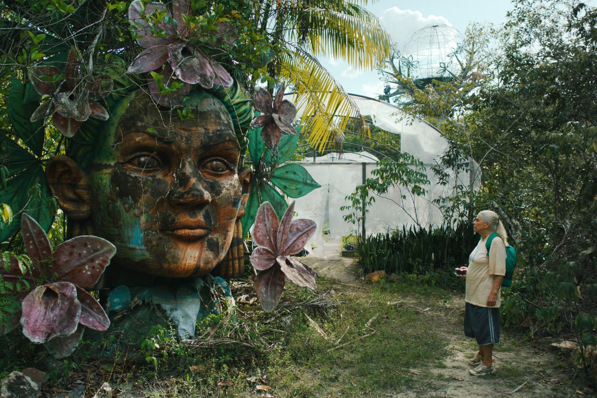 Fotograma de la película Sendero azul