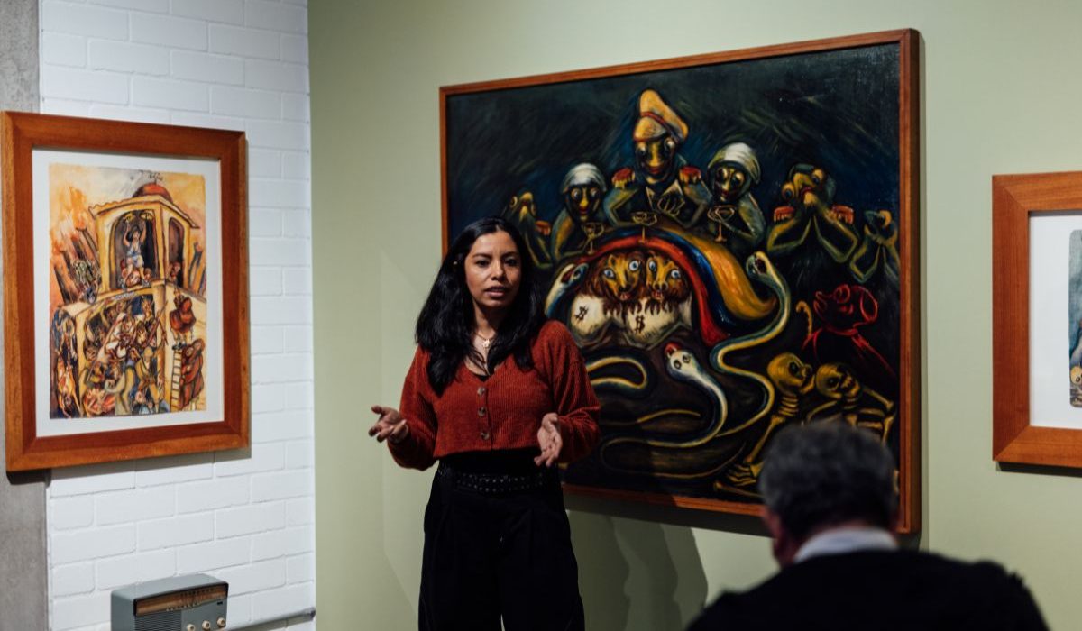 Foto de visita El revés de Débora