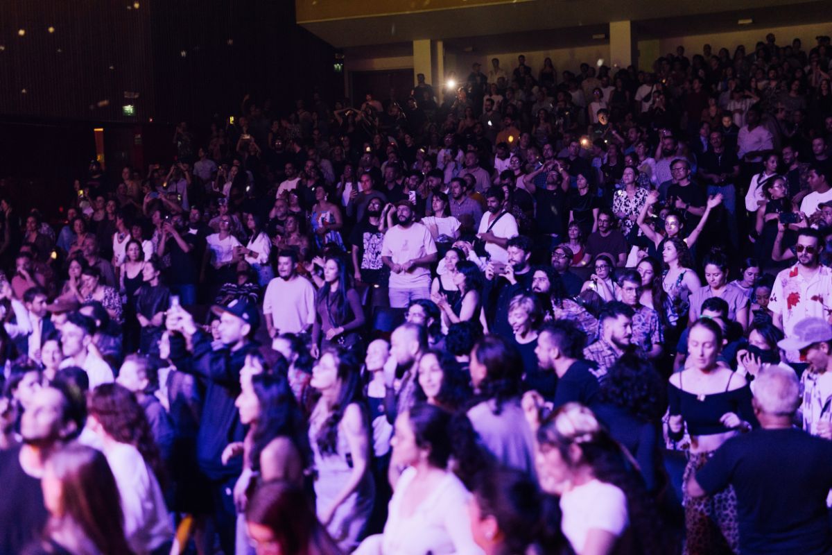 Fotografía del concierto de Los Mirlos