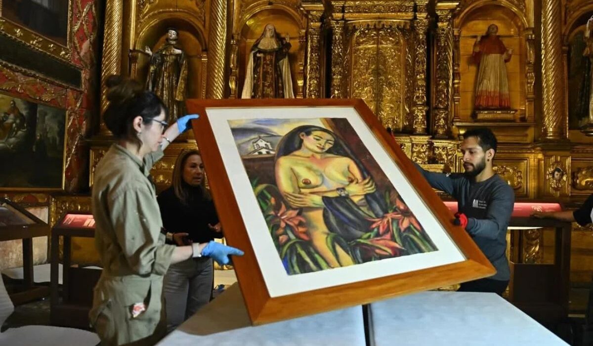 Fotografía de la exposición La huida del convento