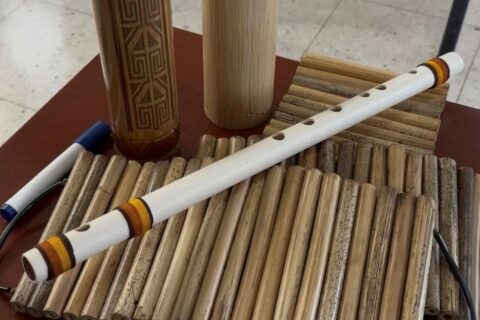 Foto de instrumentos Óscar Marín © Banco de la República