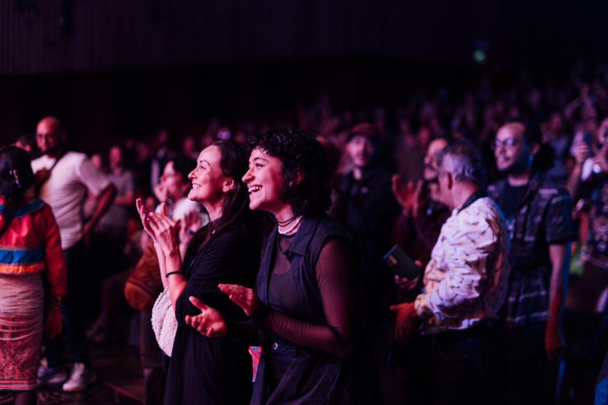 Fotografía del concierto de Los Mirlos en Medellín