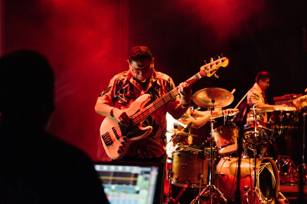 Fotografía del concierto de Los Mirlos en Medellín