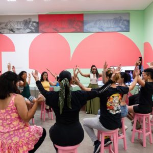 Fotografía de la Escuela Feminista de Pintura