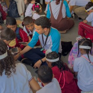Fotografía de la feria infantil del libro