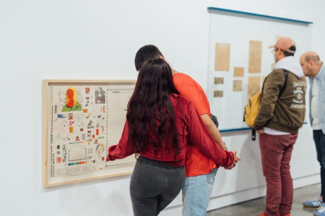 Fotografía en la exposición Señal abierta