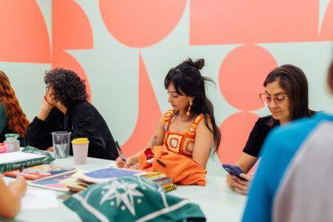 Fotografía de la Escuela Feminista de Pintura
