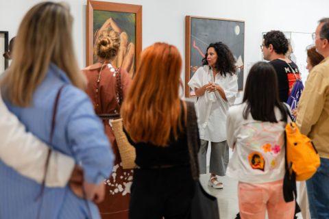 Fotografía de recorrido comentado con Marielsa Castro