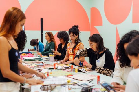 Fotografía de la Escuela Feminista de Pintura