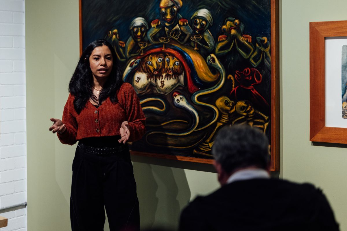 Fotografía de Cristina Vasco en el Revés de Débora