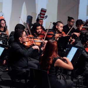 Fotografía de concierto de la Orquesta Departamental de Antioquia
