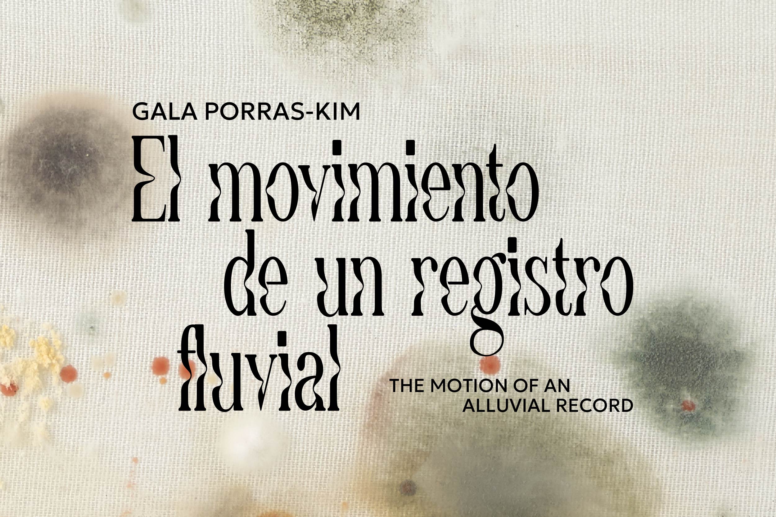 Imagen de El movimiento de un registro fluvial