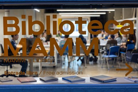 Fotografía del exterior de la Biblioteca MAMM