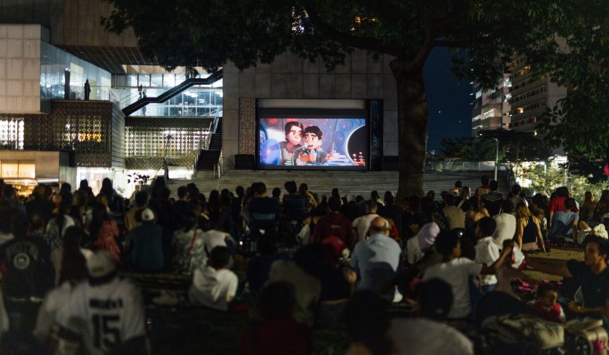 Fotografía de cine al aire libre