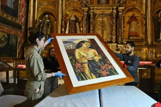 Fotografía de la exposición La huida del convento