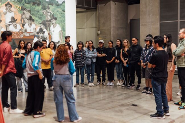 Fotografía de recorrido comentado