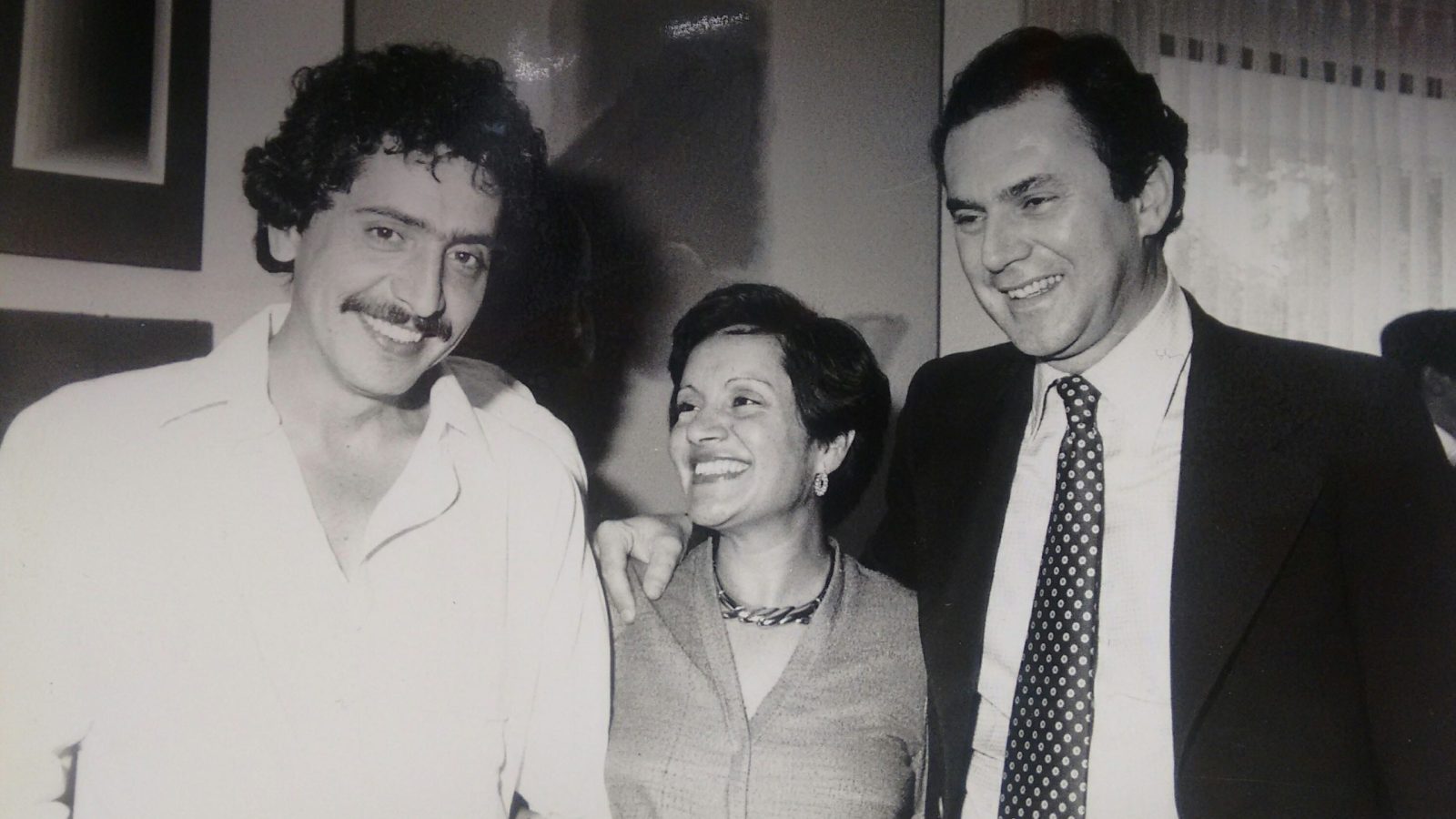 Alberto Sierra, Sonia Olaya y Horacio Arango