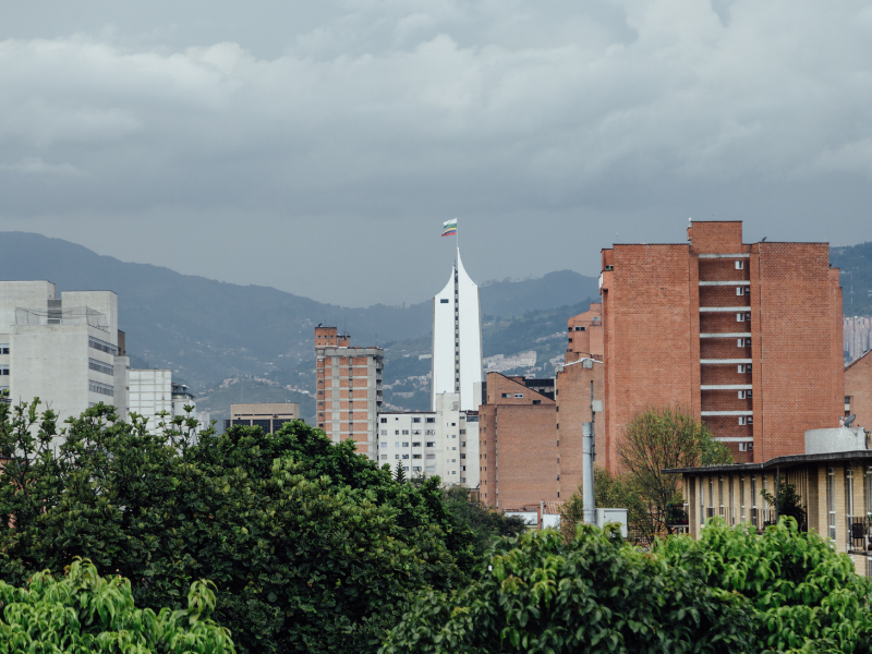Vista de la ciudad de Medellín