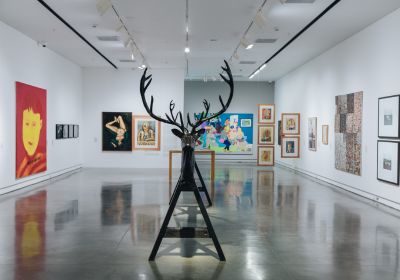 Sala de exposiciones del Museo de Arte Moderno de Medellín