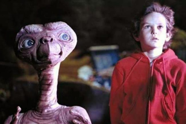 Fotograma de la película ET el extraterrestre