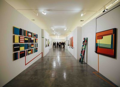 Exposición en sala del MAMM Floor plan de Beatriz Olano