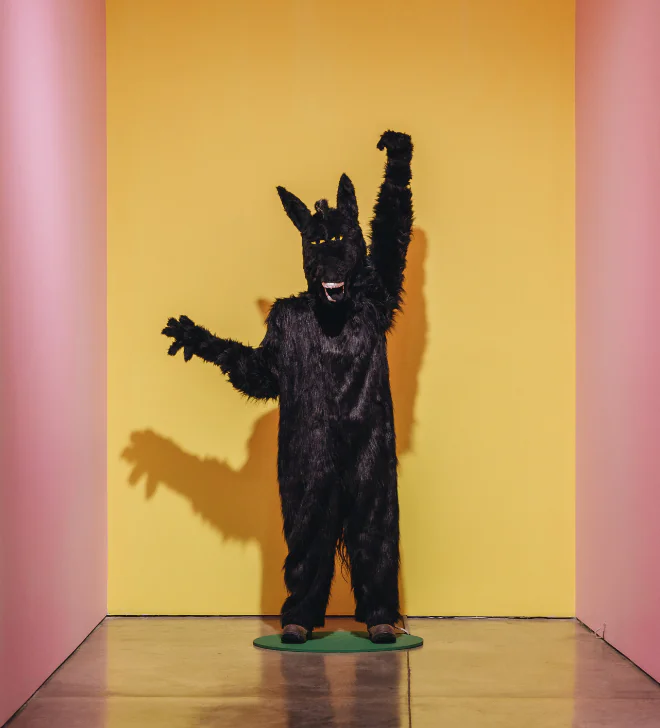 Obra de la exposición Caliban