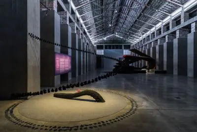 Imagen de la exposición El agua donde al agua engendra el agua
