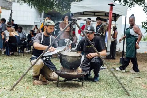 Fotografía de Frijolada en la Plazoleta MAMM